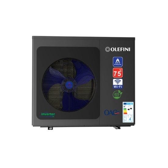 08 KW MONOBLOK ISI POMPASI R290 MONOFAZE TEK FAN